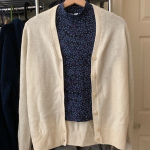 MUJI wool cardigan